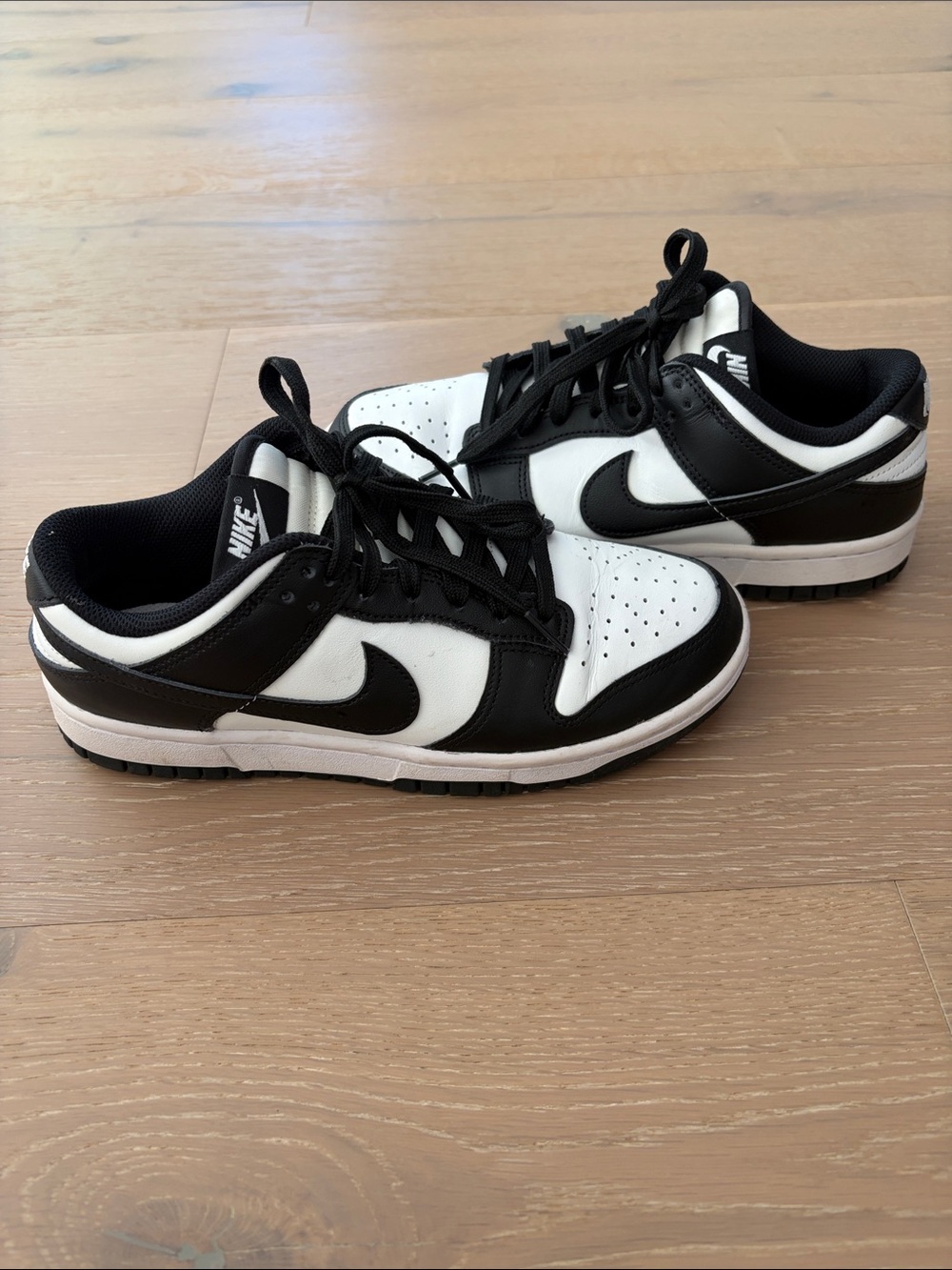 Nike Women’s Black and White Panda Sneakers. Gently Used. - Picture 3 of 4